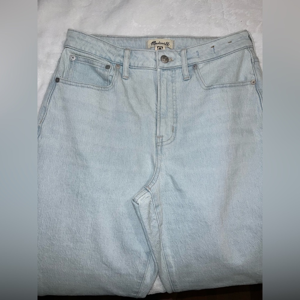 Madewell Sky Blue Denim Pants